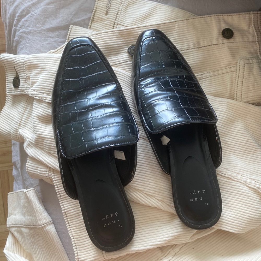 A New Day Black Loafers